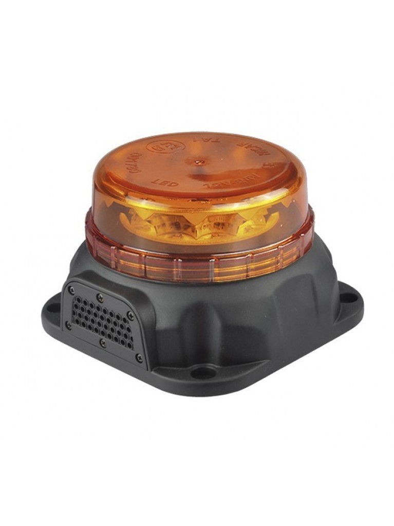 ΦΑΡΟΣ 12 LED ΜΕ ΣΕΙΡΗΝΑ ΟΠΙΣΘΕΝ 107db ΒΙΔΩΤΟΣ 12-24V AgroEquip