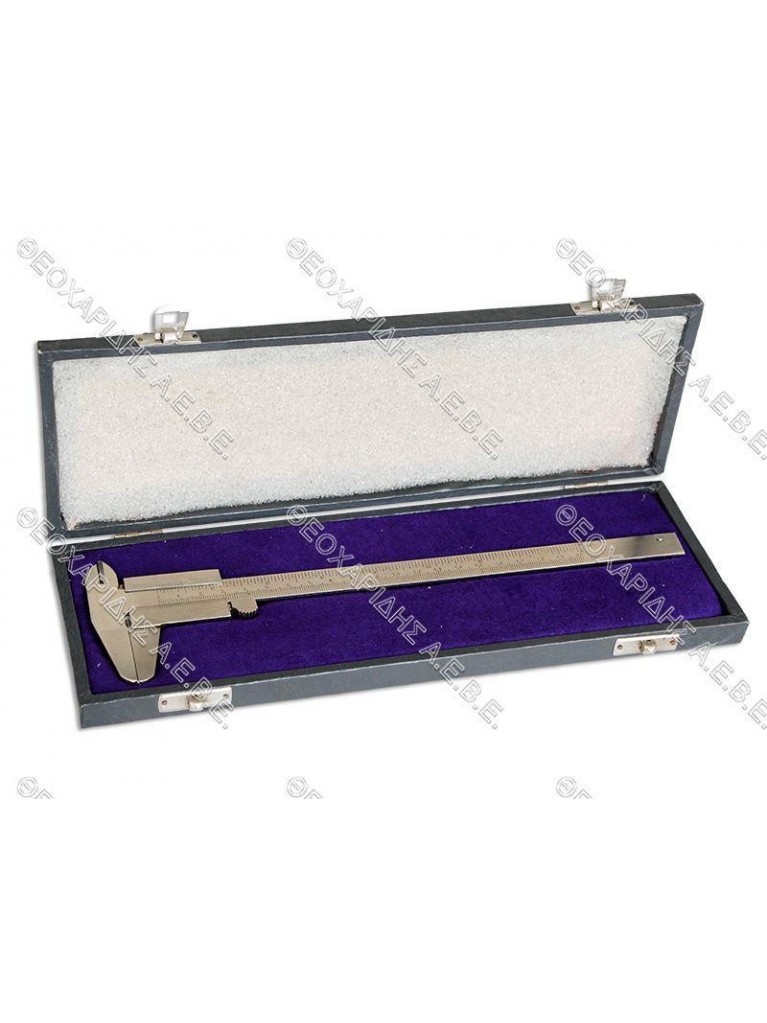 ΠΑΧΥΜΕΤΡΟ 250mm ΣΕ ΞΥΛΙΝΟ ΚΟΥΤΙ AGTOOLS