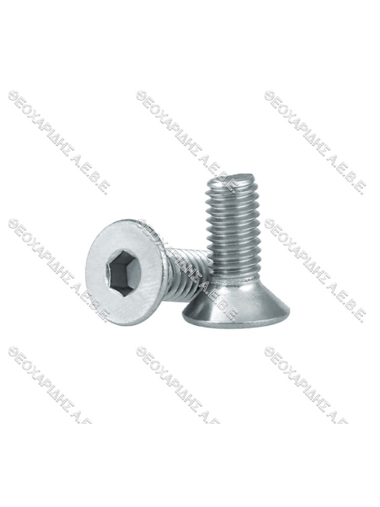 ΒΙΔΑ ALLEN DIN7991 6x25 8.8 ΓΑΛΒΑΝΙΖΕ