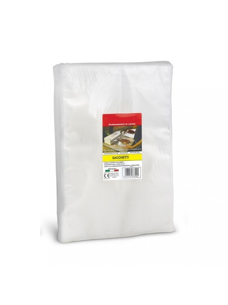 ΣΑΚΟΥΛΕΣ VACUUM ΣΑΓΡΕ 30x40mm ΚΟΥΤΙ 100 ΤΕΜΑΧΙΩΝ ΙΤΑΛΙΑΣ
