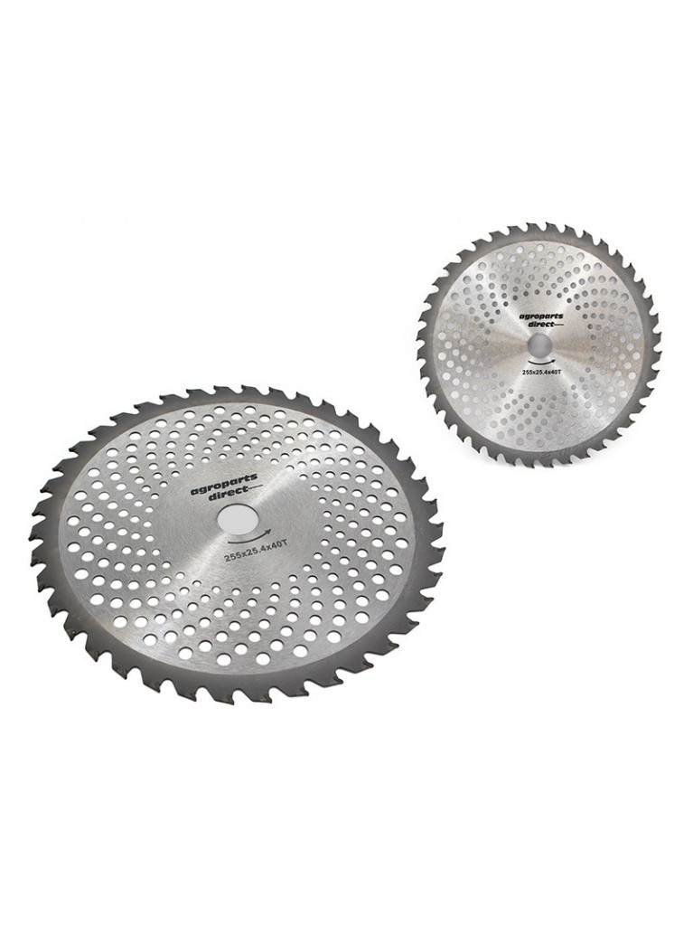ΔΙΣΚΟΣ ΜΕΤΑΛΛΙΚΟΣ INOX ΠΡΙΟΝΩΤΟΣ 40 ΔΟΝΤΙΑ D=255mm UNIVERSAL ΘΑΜΝΟΚΟΠΤΙΚΟΥ AgroPartsDirect