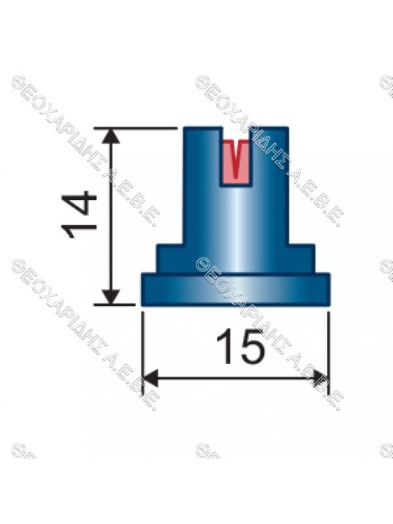 ΑΚΡΟΦΥΣΙΟ ΣΚΟΥΠΑΣ ΚΕΡΑΜΙΚΟ Φ1,0mm 110o (ΜΠΛΕ) ΨΕΚΑΣΜΟΥ