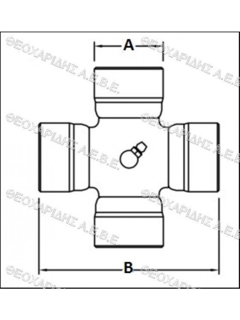 ΣΤΑΥΡΟΣ ΑΞΟΝΑ 36x89mm DELLA CONCORDIA UGO