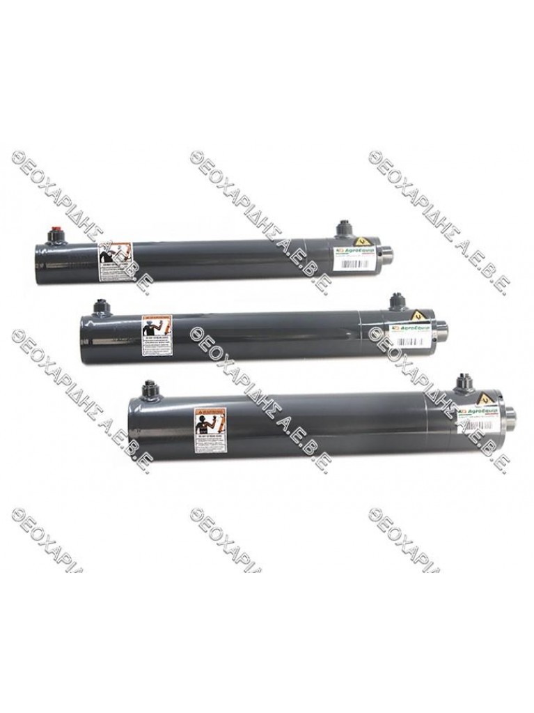 ΥΔΡΑΥΛΙΚΟΣ ΚΥΛΙΝΔΡΟΣ 50-60mm ΔΙΠΛΗΣ ΕΝΕΡΓΕΙΑΣ ΒΑΚΤΡΟ 30mm ΔΙΑΔΡΟΜΗ 250mm AGROEQUIP