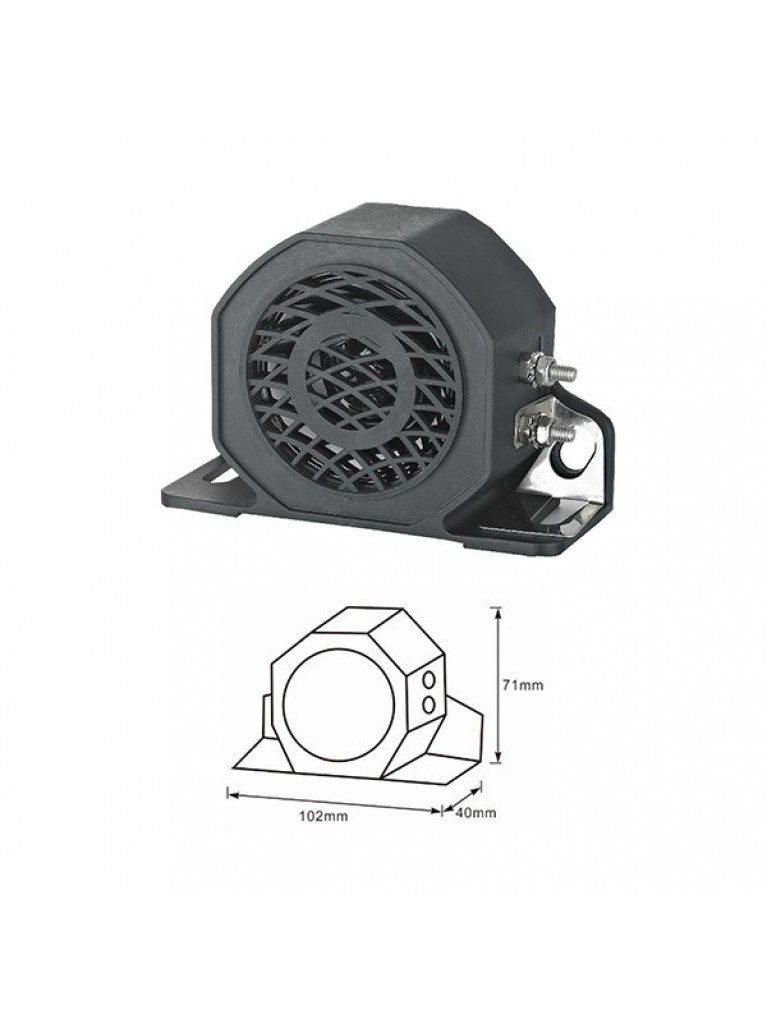 ΣΕΙΡΗΝΑ ΟΠΙΣΘΕΝ 12-80V 107db AgroEquip