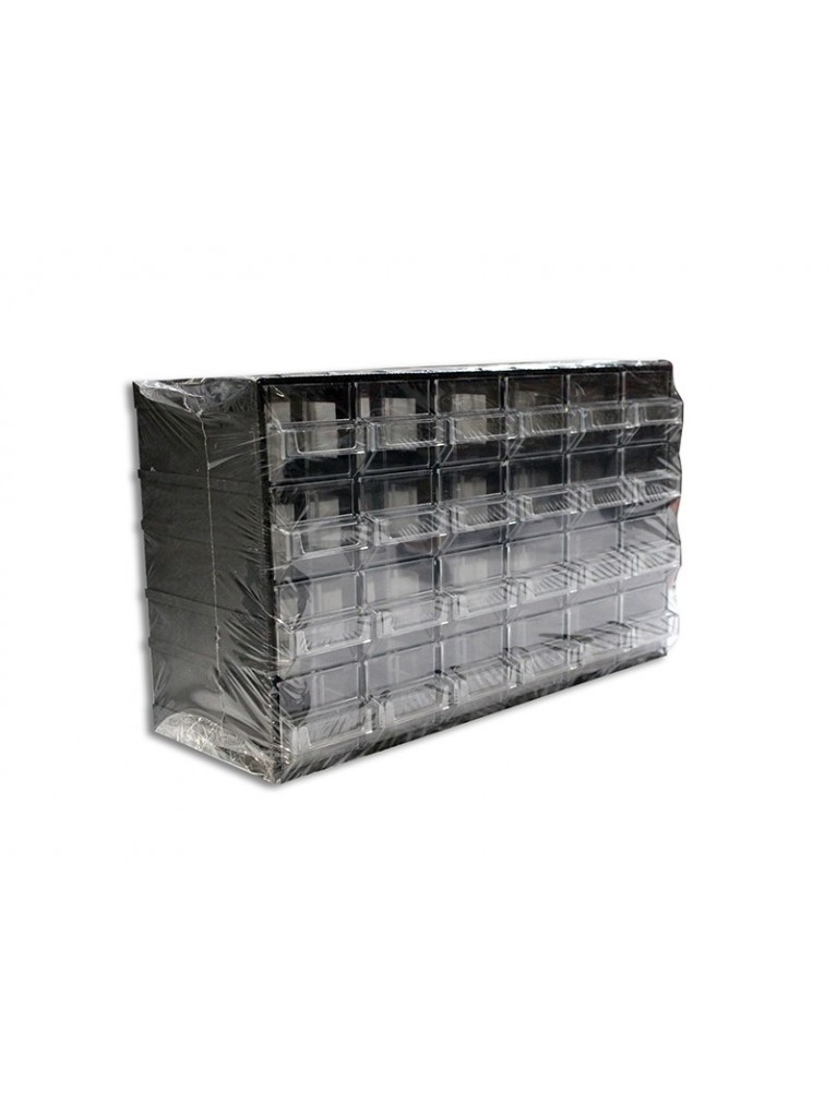 ΣΥΡΤΑΡΙΕΡΑ 24 ΘΕΣΕΩΝ ΜΑΥΡΗ 382x148x230mm
