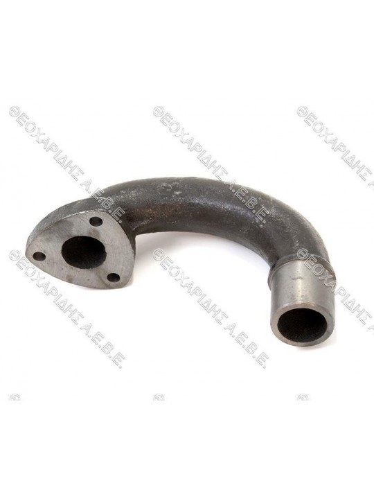 ΚΟΥΡΜΠΑ ΕΞΑΤΜΗΣΗΣ ΓΩΝΙΑ 180o MASSEY FERGUSON 133, 135, 140, 148, 152,  230, 240, 35, 35X, ΜΑΚΡΙΑ