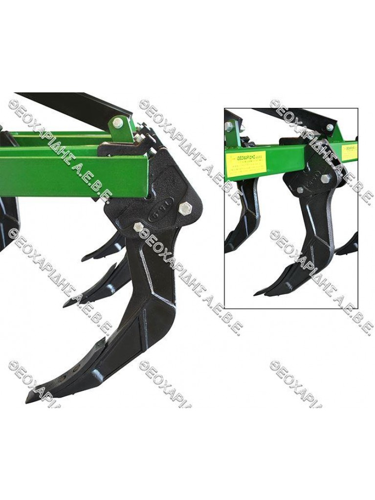 Cultivator 160cm with 5 tines ripuntatore 64cm ACR1606