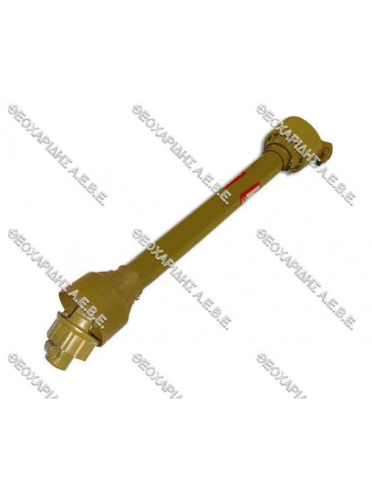 PTO shaft T20 800mm with limiter and cover