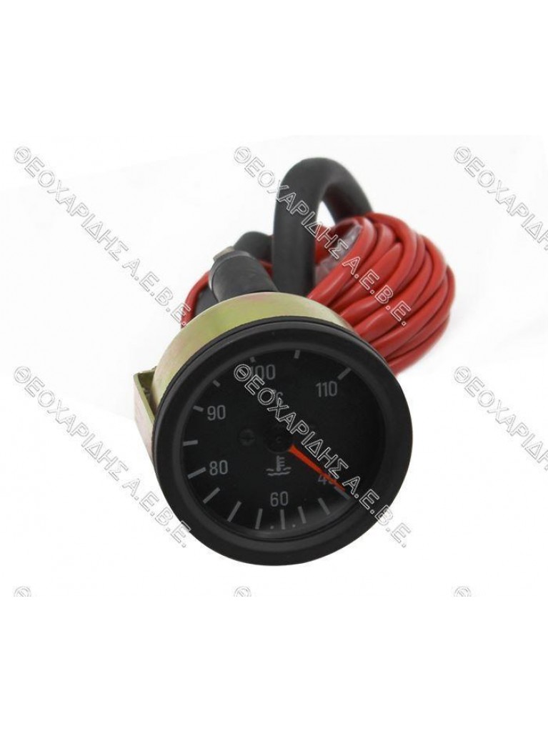 Temperature gauge mechanical for tractor Φ60mm 40-110C capillary 3mt