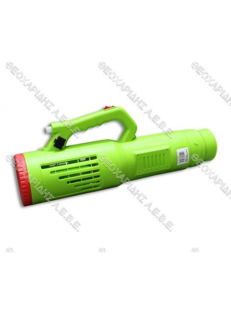 Air blower with battery for electric knapsack sprayer
