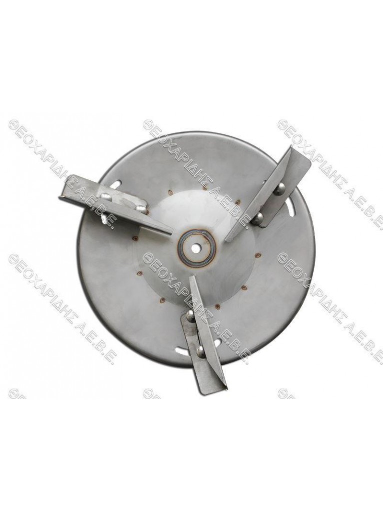 Distribution disc inox counterclockwise D=440mm for fertilizer spreader COSMO
