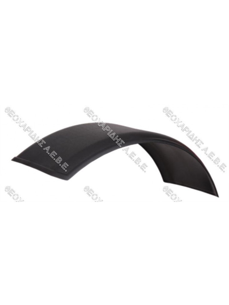 Tractor front fender's kit with plastic B410 L1300