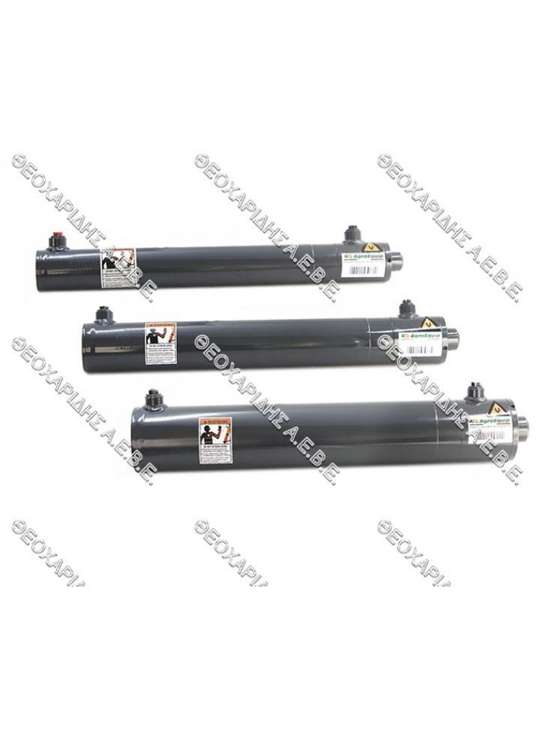 Hydraulic cylinder 50-60mm double action rod 30mm stroke 400mm AGROEQUIP