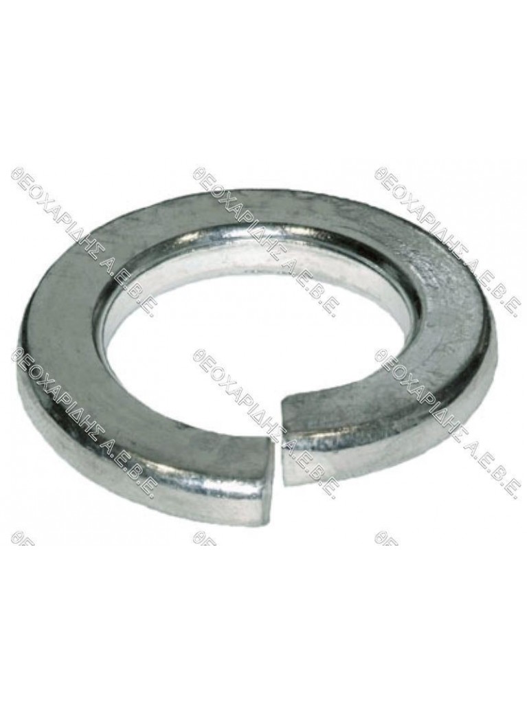 Lock washers external tooth 6mm Galvanized DIN127
